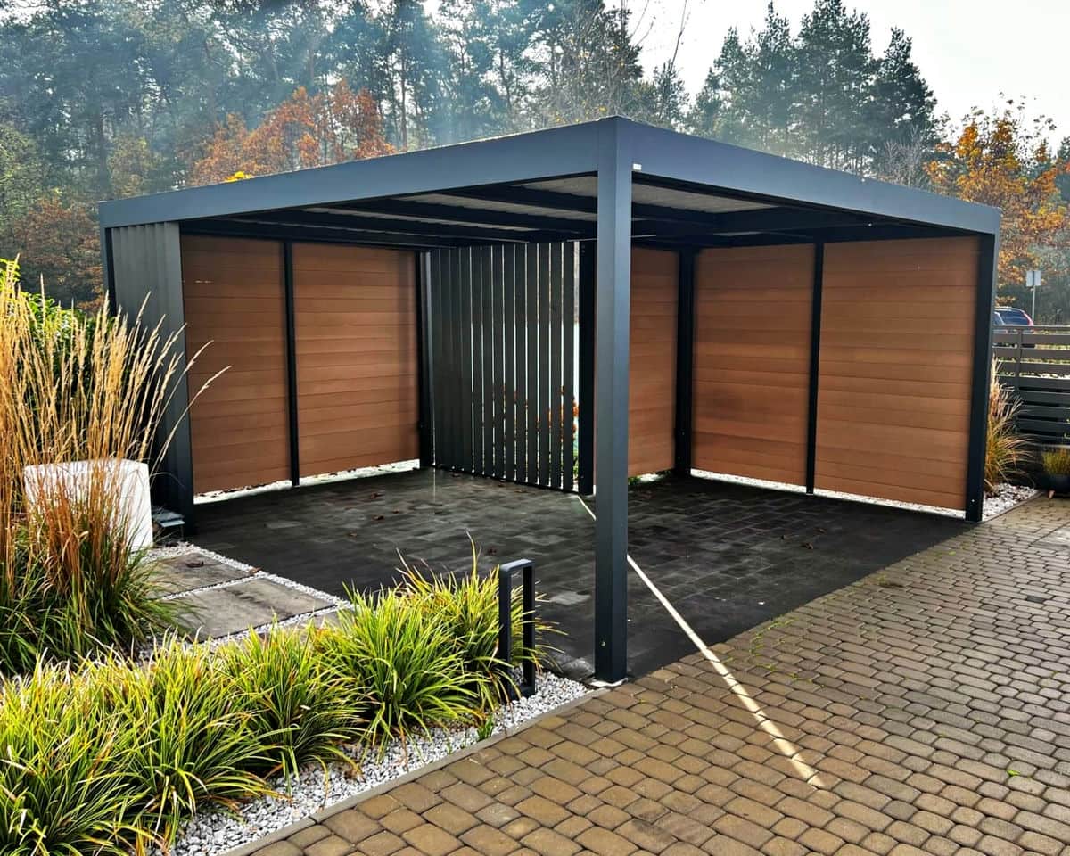 Wiata garażowa z aluminium Carport aluminiowy