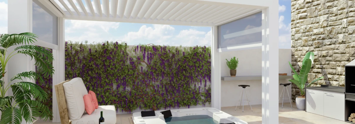 refleksole na tarasie