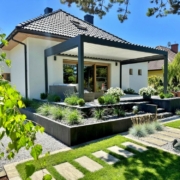 Pergola pergole tarasowe Toruń zadaszenia Carporty ogrodzenia kuchnie ogrodowe meble tarasowe